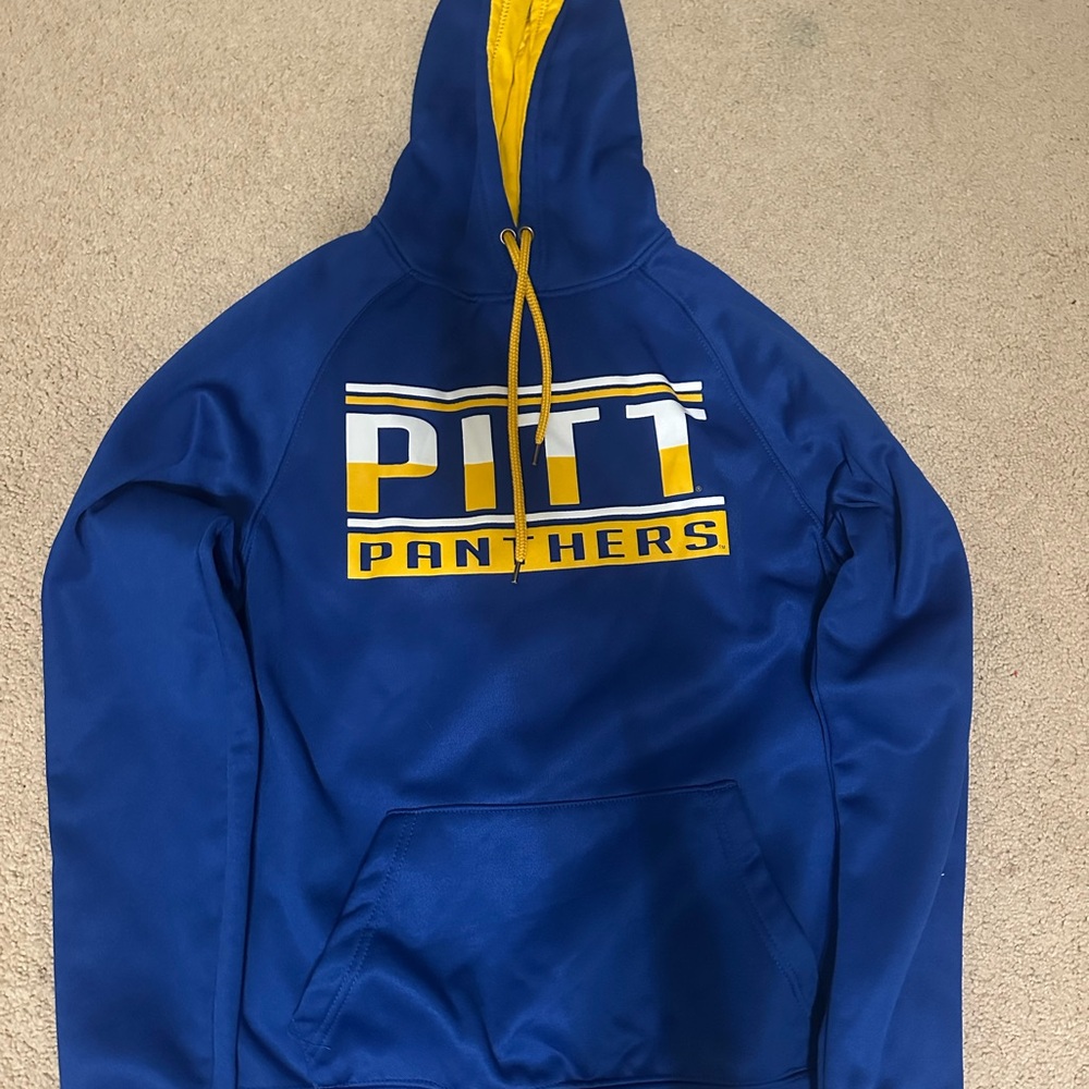 Colosseum Blue and Yellow Men's Hoodie